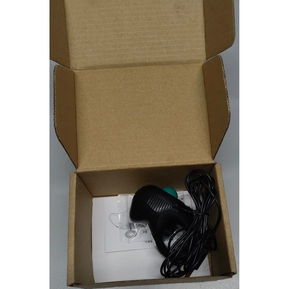 YUMQUA Y-01 Finger Mouse‎ Handheld Trackball Wired USB Mini 4D Mouse Black
